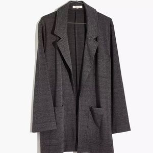 Madewell oversized knit blazer XXS